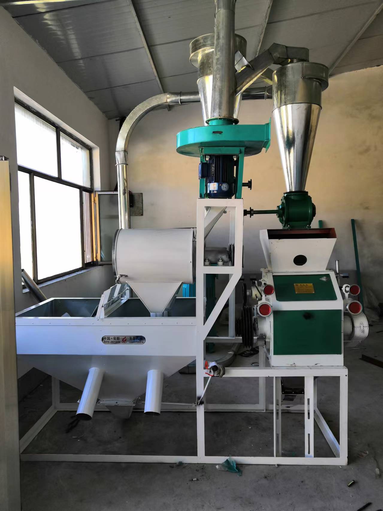 6f2240×1×5T莜麥(雙羅)制粉機組